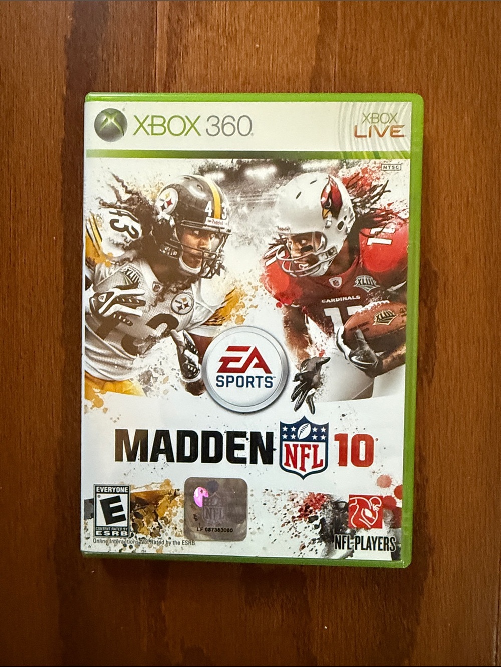 Madden NFL 10 Xbox 360 Football Video Game Complete With Manual